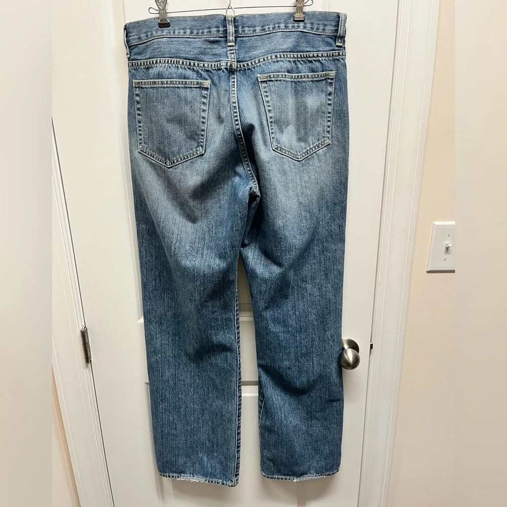 J.Crew Factory Men’s Relaxed Fit Jeans 34x34 100% Cotton Medium Wash